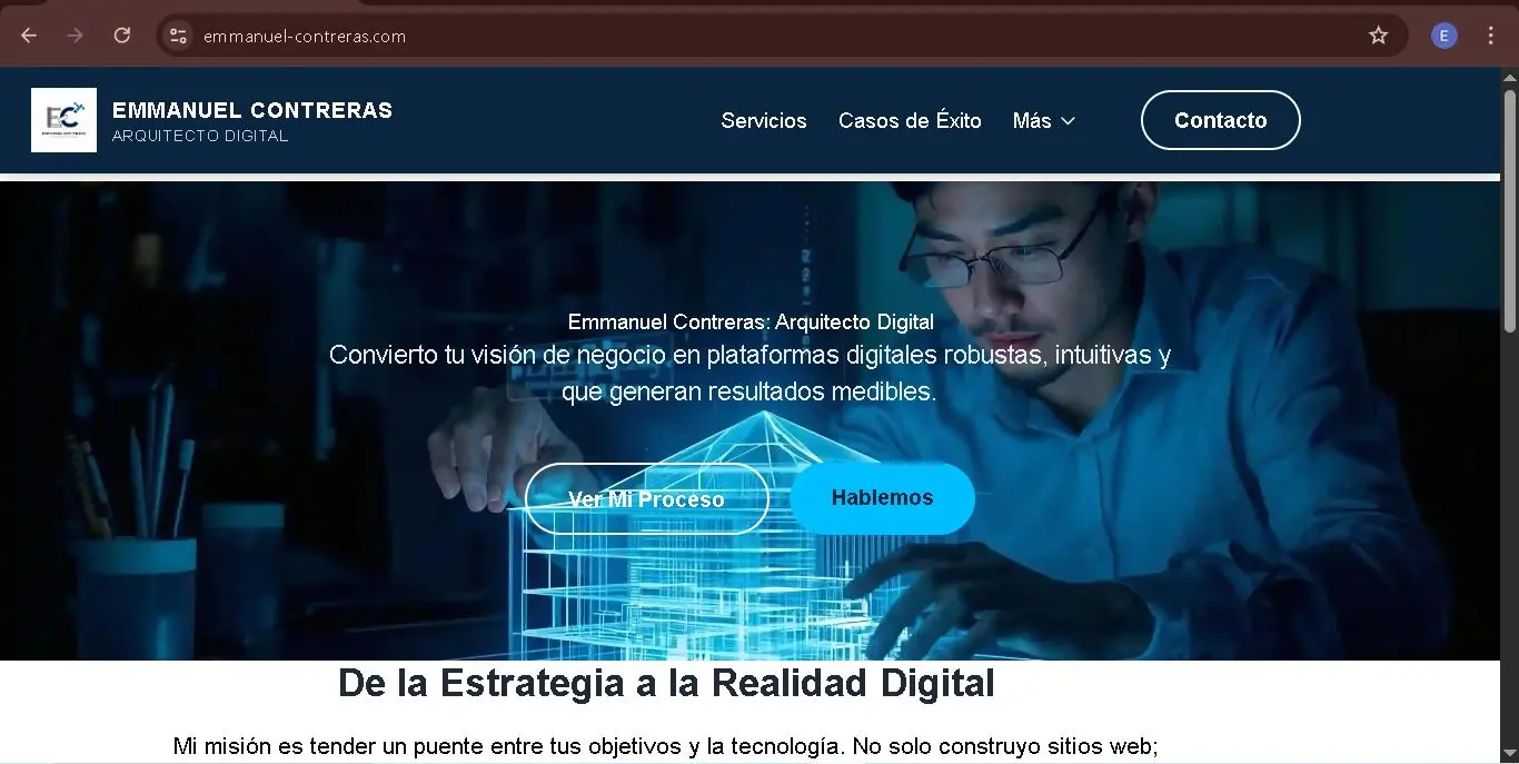 Imagen principal para La Arquitectura Detrás del 100/100: Cómo Reconstruí Mi Propia Casa Digital